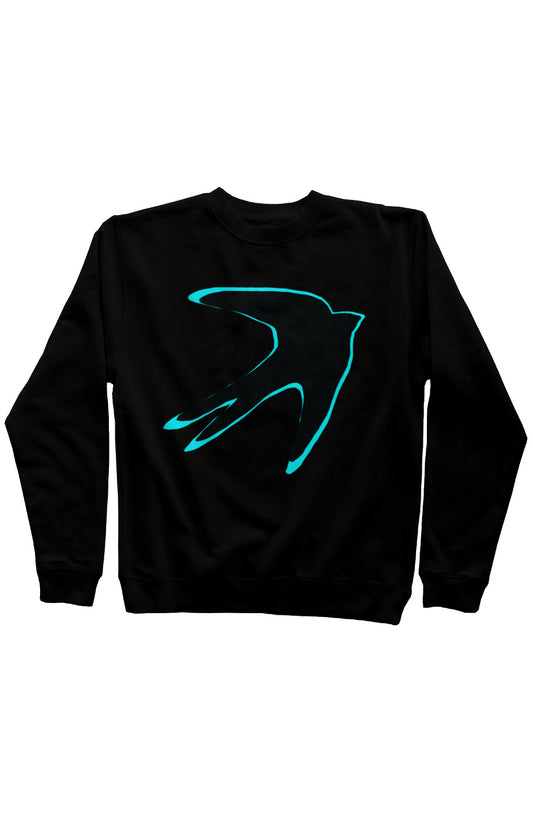 Pure Progressive Techno Swallow Neon Sweatshirt